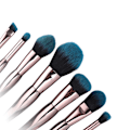 Miniatyrbild 4 av 5: Lyxig professionell sminkborste med gradientdesign, mjuk ansiktsborste för pudermakeup, verktyg #4