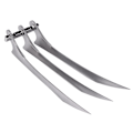 Miniatyrbilde 2 av 5: 1 par slitesterke plast Wolverine klør ulvepote bladfigur cosplay rekvisitter leketøy for voksne barn