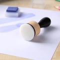 Miniatyrbilde 5 av 5: Blandingverktøy for blekkmaling, mini runde skumrefill, for scrapbooking