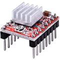 Miniatyrbillede 3 af 5: A4988 Steppermotordrivermodul 5 stk. Steppermotordrivermodul med kølelegeme til RepRap 3D-printer
