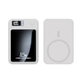 Miniatyrbillede 2 af 5: Mini 20000mAh trådløs magnetisk powerbank hurtiglader til iPhone mobiltelefon
