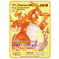 Pikkukuva 1 / 2: Charizard Vmax Metallikultapinnoitettu Kortti, Charizard Vmax Dx Gx Metallikultakortti Charizard VMax-Gold