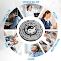 Miniatyrbillede 6 af 6: Cool Zodiac Fidget Hand Spinner Tai Chi Spiner til Børn og Voksne - Sensorisk Håndholdt