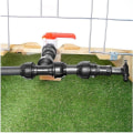 Miniatyrbilde 5 av 5: IBC tank adapter S60x6 IBC vanntank slangetilkobling 25 mm utløpsbue