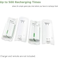 Miniatyrbilde 4 av 5: 4-pak oppladbare batterier til Wii og Wii U fjernkontroll 2800mAh