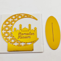 Miniatyrbillede 7 af 8: Ramadan Kareem Bordpynt, Muslimsk Arabisk Ramadan Eid Mubarak Bordmidtpunkt BT253
