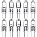 G4 halogenlampor 20W 12V - Varmvitt - 10-pack 10pcs 20W
