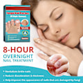 Miniatyrbild 2 av 5: 48 st Nagelreparationslappar, Nagelreparationsbehandling för att återställa utseendet på skadade naglar från missfärgning på 8 timmar över natten