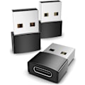 Miniatyrbilde 1 av 5: USB A til USB C-adapter Svart