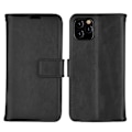 Miniatyrbillede 3 af 8: Læder Etui / Wallet - iPhone 11 Pro Max, 6.5 - wallet etui Sort