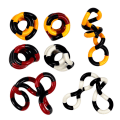 Miniatyrbild 2 av 4: 4 set fidgetleksaker, Tangle- fidgetleksaker, finger sensoriska leksaker, hjärna