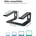 Miniatyrbild 2 av 5: Ergonomiskt laptopstativ för Mac MacBook Pro Air och alla Apple-bärbara datorer, kompakt bärbart laptopstativ för 10-15,6 tums bärbar dator