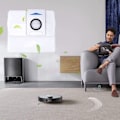 Miniatyrbilde 2 av 5: stk Støvsugerposer for ECOVACS DEEBOT X1 Omni Auto-Empy Station, 3L Kapasitet Erstatningspose for ECOVAS Omni X1/X1 Plus