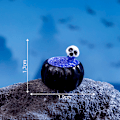 Miniatyrbilde 8 av 8: Mini Halloween-pynt Hexe Spøkelse Gresskar Figur Mikroskopisk Landskap A12