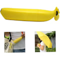 Miniatyrbillede 5 af 5: Rejsefoldbar Paraply Børneportable Vindtæt Paraply Tegneserie 3 Foldbar Børneparaply Gul Husholdningsdaglige Behov Regnudstyr 1stk