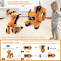 Miniatyrbilde 5 av 5: Interaktivt stemmestyrt, berørings-, sang- og dansefunksjon RC robot hundeleker