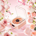 Miniatyrbillede 2 af 5: The Waves Vinyl Player, Wave Retro Vinyl Record Player Trådløs Bluetooth-højttaler Pink
