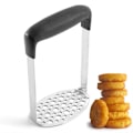 Miniatyrbillede 5 af 5: Rustfrit manuel kartoffelpresse i rustfrit stål, kartoffelmoser til køkkenudstyr, egnet til kartoffelmos, grøntsager og frugt