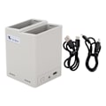 Miniatyrbilde 1 av 4: 2-veis batteriladerhub, batterinivåkontroll, dronebatteri USB-lader for DJI Mini 3 Pro