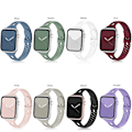 Miniatyrbillede 2 af 10: Urrem til Apple Watch SE 6 5 4 3 2 rød 42/44mm rode