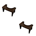 Miniatyrbillede 3 af 4: 1/2 Bambus Toiletstol, Skridsikker Poop Sæde, Gamle Mennesker Potte, Squat, Nøddebrun Nut-brown 2PCS
