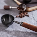 Miniatyrbillede 9 af 10: 2 stk. Kaffe måleske Kaffe målekop SORT_xx Black