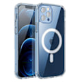 Pikkukuva 1 / 5: JUSTUP Magneettinen Läpinäkyvä Kotelo iPhone-puhelimelle, Yhteensopiva Mag-Safe Läpinäkyvän kanssa (iPhone XR:lle)_xx