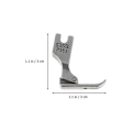 Miniatyrbillede 3 af 3: 5 stk Trykfødder til Juki Industrisymaskine S518ns P36ln P36n P351 P363 (Sølv)