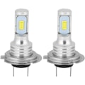 Pikkukuva 1 / 5: Sumuvalon polttimo, 2 kpl 80W 6000K Universaali H7 LED Auton sumuvalolamppu Valkoinen DC 12-24V