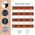 Miniatyrbillede 2 af 5: Højtaljede Tummy Control Trusser, Højtaljede Shapewear til Kvinder Tummy Control, Komfortable Body Shaper Trusser, L, Sort Sort black L