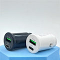 Miniatyrbillede 7 af 7: USB-billadapter til hurtig opladning i bilen 3.1A 1 stk. til Samsung Huawei Mate 60 iPhone 15 Plus Xiaomi Type C black