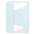 Miniatyrbild 3 av 5: Transparent Smartfodral med tangentbord för Samsung Galaxy Tab A9+ 360 graders rotation Sky Blue