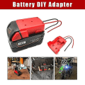 Miniatyrbilde 2 av 5: Batteriadapter for Milwaukee M18 Xc 18v til Dock Power 2 Wirings Output Diy