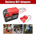 Miniatyrbillede 2 af 5: Batteriadapter til Milwaukee M18 Xc 18v til Dock Power 2 ledninger Output Diy