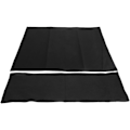 Miniatyrbild 1 av 8: 994338 Canvas Stolsöverdrag, 1 Set Regissörsstol Canvas Ersättningssits Tyg Heminredning Möbeltillbehör (Svart) Black