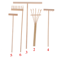 Pikkukuva 2 / 8: 5 kpl Mini Bambu Harava Zen-Puutarhan Hiekka Pöytä Meditaatioon 4(triangle tooth 1Pc)