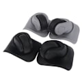 Miniatyrbillede 5 af 10: 2 stk. A08 Reservehjul til kufferter Reparation SORT S black_xx black S
