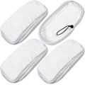 Miniatyrbilde 1 av 4: Gulvmoppkluter for harde gulv, kompatibel med Morphy Richards 720020 720021 720502 9-i-1 dampmopp (4-pakning)