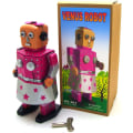 Miniatyrbillede 6 af 6: Venus Robot Retro Tin Legetøj Nyhed Gave Tin Robot Optræk Legetøj Fest Favor Bar