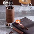 Miniatyrbillede 5 af 10: 2 stk. Kaffe måleske Kaffe målekop SORT_xx Black