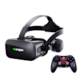 Pikkukuva 1 / 5: Uudet VR-lasit J20 3D VR BOX Päälläkiinnitettävät 4K Elokuva Panoraama Mo
