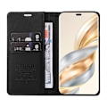 Pikkukuva 2 / 5: Honor Magic7 Lite 5G/ X9c 5G Lompakkokotelo Korttipaikka Jalusta Nahkainen Puhelinkotelo Black