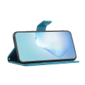 Miniatyrbilde 3 av 5: For Honor X6a 4g Ugle- og treimprint PU-skinn stativdeksel Full Protection Cover Blue
