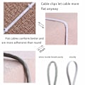 Miniatyrbilde 5 av 7: Cat 6 Ethernet-kabel 15 m Hvit - Flat Internett Nettverk Lan