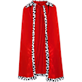 Miniatyrbild 2 av 3: Halloween Party Cosplay Kung Kostym för Barn Kappa Robe Crown Scepter Set Kläder Presenter 80cm