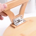 Miniatyrbillede 3 af 5: Sofa Bakkebord Sofa Armlæn Klips-På Bakke Bambus Sofa Bakke White