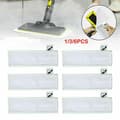 1/3/6 stk. Karcher Sc1 Sc2 Sc3 Sc4 Sc5 Damprenser Mop Terry Klude Gulv Puder Sæt