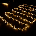 Miniatyrbilde 4 av 4: 100M 600 LED Lyslenke Utendørs Karneval Bryllup Innendørs Hagebelysning