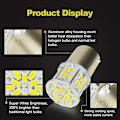Pikkukuva 3 / 5: 2 kpl 1156 BA15S P21W LED-valot 12V 6500K