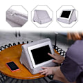 Miniatyrbilde 4 av 4: Tablettstativ Puteholder Trekant Myk Pute Bærbar Multifunksjonell Tablettstativ Pute for Sofa Seng